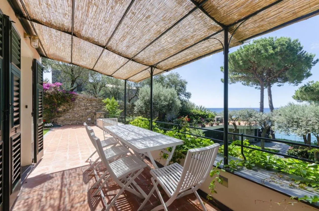Joivy Villa With Splendid View And Private Garden In Mulinetti Recco Apartment